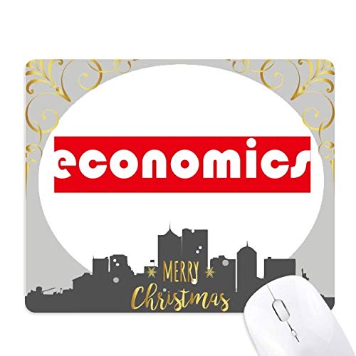 Cours et économie la nuit de noël tapis de souris antidérapant en caoutchouc souple