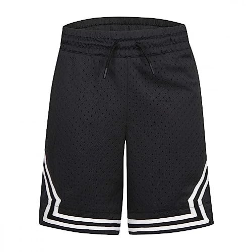Jordan Boy's Air Diamond Shorts (Big Kids) Black SM (8 Big Kid)