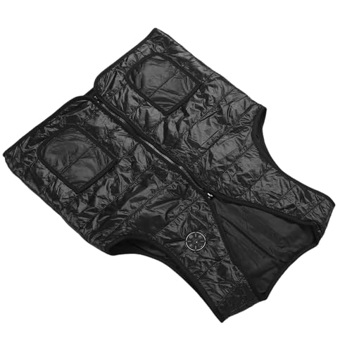 Chaleco calefactable elegante de poliéster suave con diseño premium unisex 4