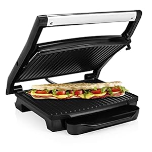 Plancha Grill Princess 112415 - 2000W Negro, Acero Inoxidable