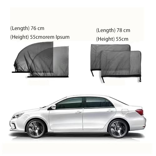 Rideau soleil voiture anti-UV pour Acura TL stoppe chaleur et insectes - 2