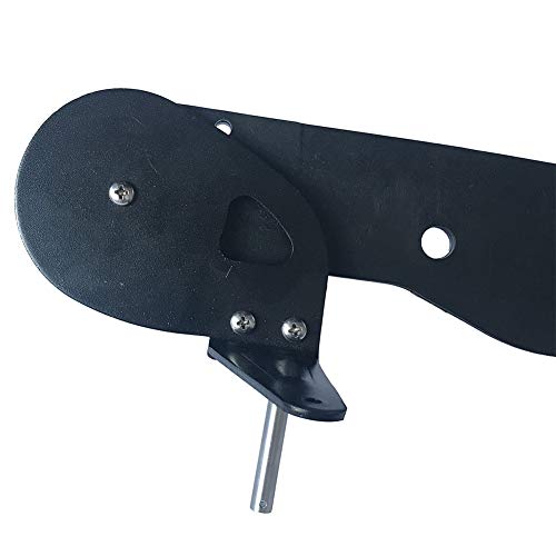 Kayak Rudder, Fishing Watercraft Angling Boat Canoe Rudder, Foot Direction Control Steering System Kayak Accessories Replacement Parts
