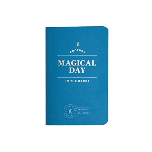 Letterfolk Magical Day Passport Journal — Pocket-sized Theme Park Book (3.5" W x 5.5")