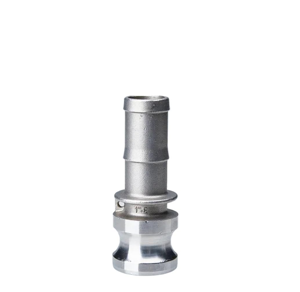 Złącze węża ogrodowego SS 304 Barb Camlock Adapter do szybkiego rozłączania do nawadniania Wielokolorowy Różne rozmiary(E,1-1/4")
