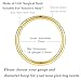 ORANGELOVE Gold Nose Rings 18 Gauge Cartilage Helix Tragus Daith Rook Earrings Piercing Jewelry Septum Clicker 7mm Nose Hoop Ring
