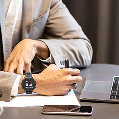 Image of Zitel Compatible with Fossil 22mm Band for Gen 6 44mm, Gen 5 Carlyle, Garrett, Julianna, Gen 5E 44mm, Gen 4, Grant Chronograph, Q Grant Silicone Sports Strap