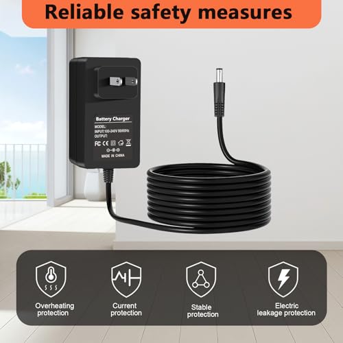 Image of 29.4V Charger for Razor Hoverboard Compatible with Razor Hovertrax 1.5 15156208 1515608 15156252 Hover trax Prizma 15156257 15156239 15156297 15174101 Power Adapter Cord