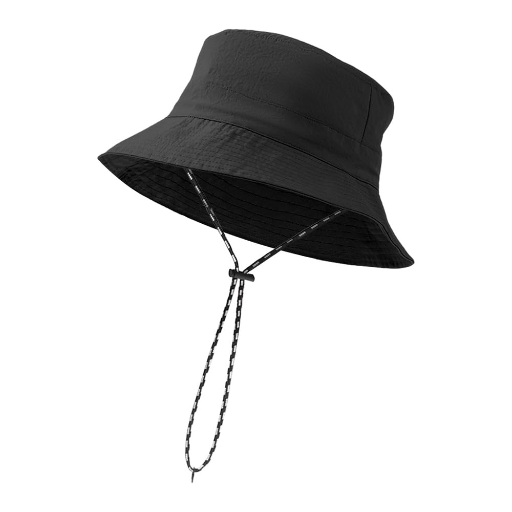 DKDXID Sombrero Pescador Hombre Verano Gorro Lluvia Mujer Impermeable Gorras y Sombreros Protección UV Safari Gorro Bucket Sombrero de Sol Plegable Trekking Sombrero de Cubo Ajustable Boonie Hat