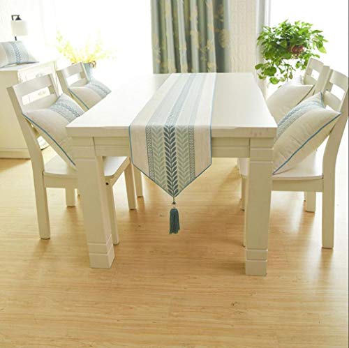 Chemin de table table basse coton jacquard pour protéger vos meubles