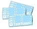 Customized Social Media User Name 8" car Decal / Vinyl Stickers (15 pack)