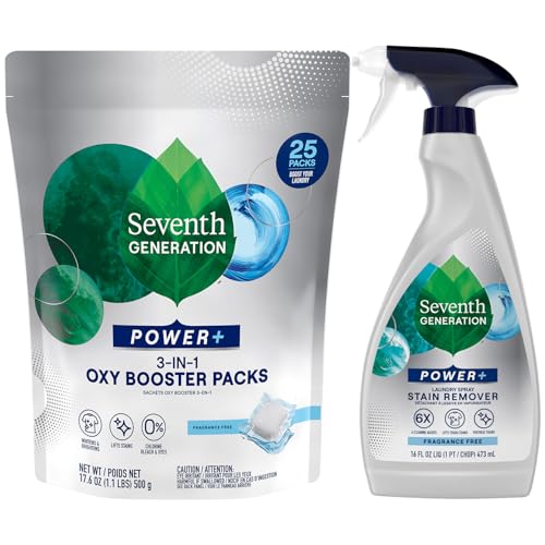 Seventh Generation Stain Remover Bundle – Power+ Laundry Spray + ...