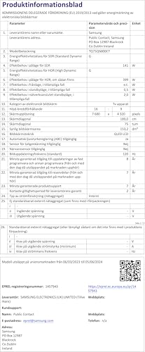Samsung Téléviseur TQ75QN800C 75" (75 Pouces) Neo QLED 8K Smart TV 2023