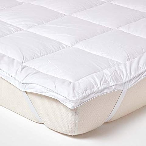 Surmatelas Naturel HOMESCAPES 140x190 cm Cover