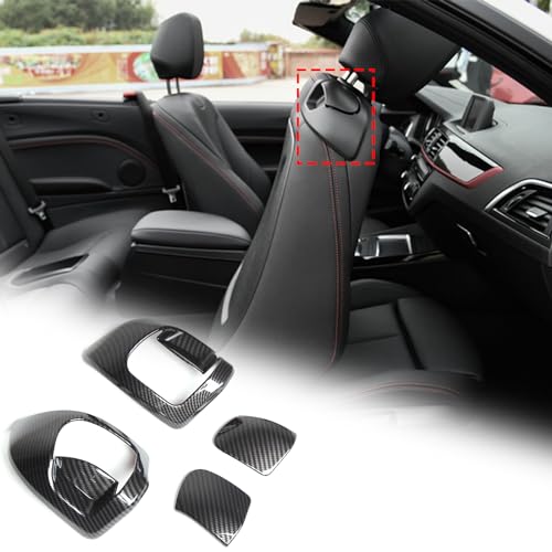 Housse interrupteur réglage siège auto F22 style carbone sport