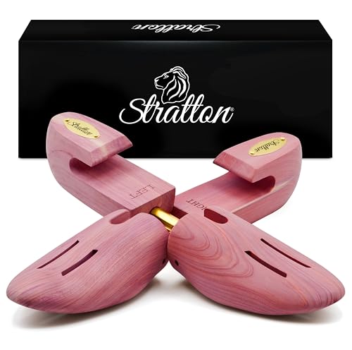 Stratton Cedar Shoe Tree - Shoe Trees for Men & Women, Sneakers, Widener & Shaper | GROWN IN USA (1-pack, Small (Fits Shoe Sizes 7-8.5))