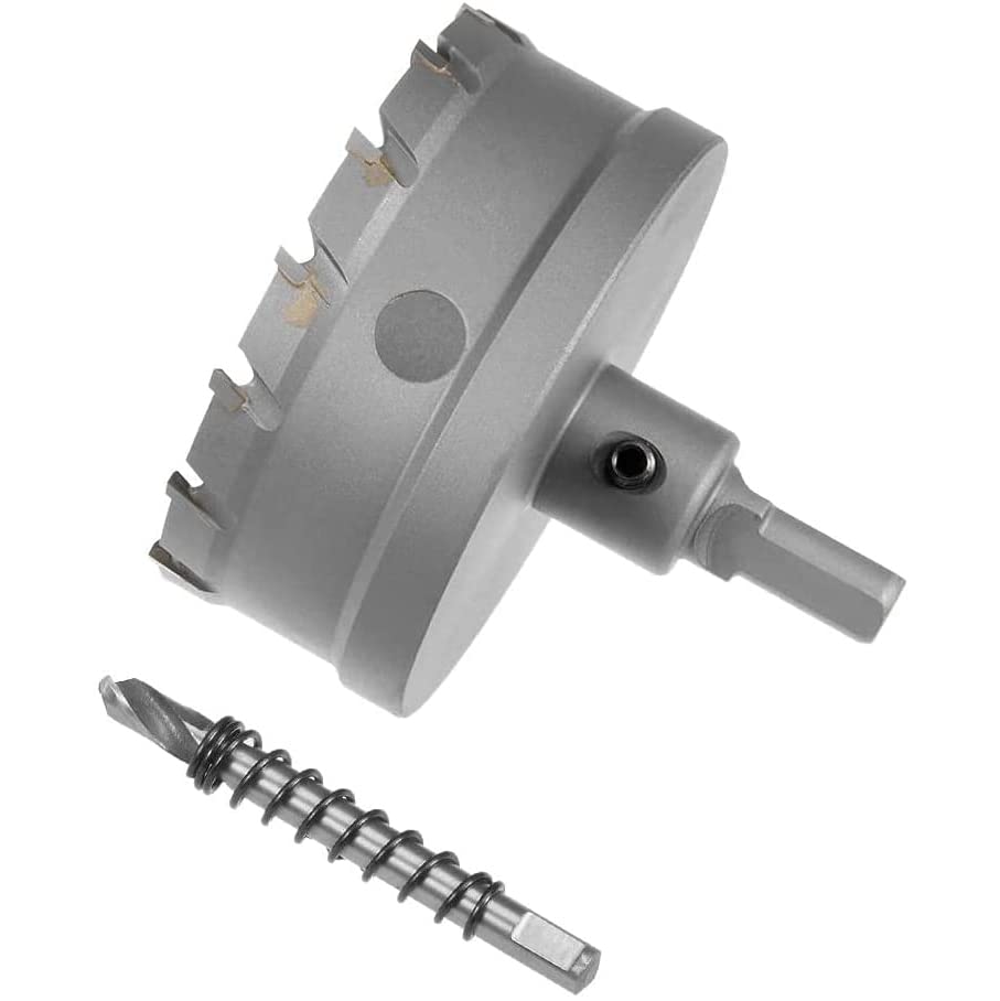 Up to Date Products & Tools 80mm TCT Hole Saw, 3-1/8” Cutting Diameter Tungsten Carbide Tipped Hole Cutter Opener Drill Bit, for Stainless Steel Metal Plate Aluminum (B0C1X3DR55) Amazon Price History, Amazon Price Tracker