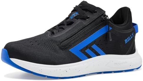 BILLY Footwear Men's Billy Sport Inclusion DZ1, Black/Blue, 8.5 X-Wide