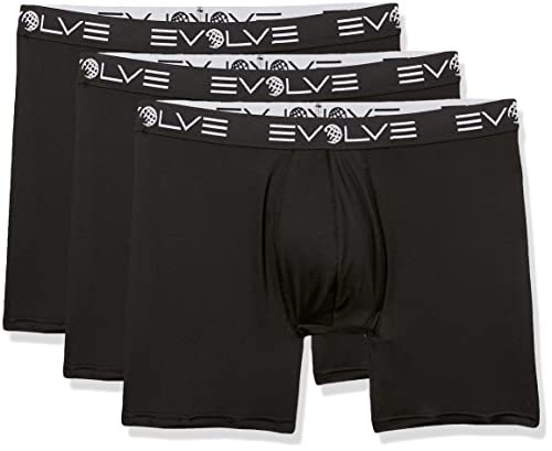 Evolve Men's Sport Mesh 3 Pack 6'' Boxer Briefs