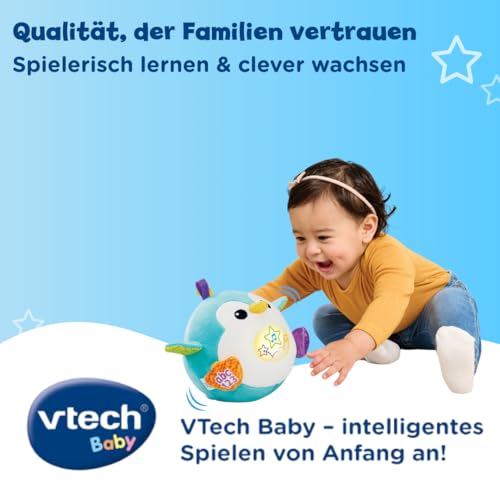 Pingouin Sauteur Amusant Vtech - Jouet d'Éveil Interactif pour Bébé - 6