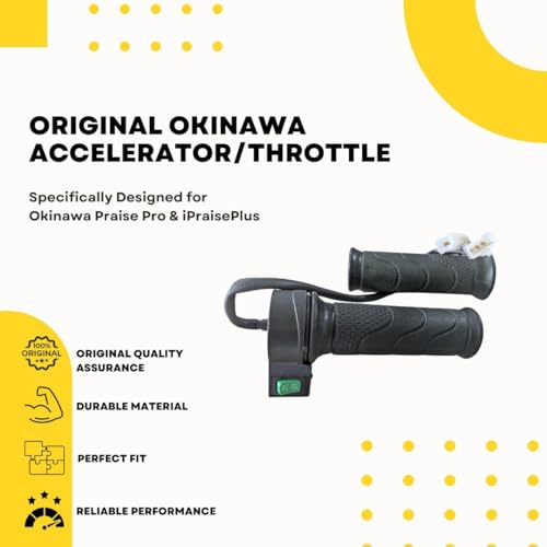 Image of Original Okinawa Praise, PraisePro & iPraisePlus Accelerator /Throttle | Compatible Replacement Part | Reliable Performance | Specifically Designed for Okinawa