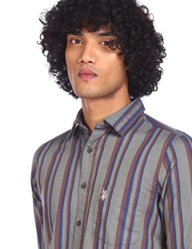 Image of U.S. POLO ASSN. Men's Slim Fit Button Down Shirt