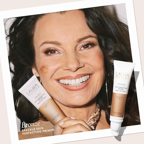 LAURA GELLER NEW YORK Spackle Primer - Bronze - Super-Size 2 Fl Oz - Hyaluronic Acid Makeup Primer for Mature Skin - Image 3