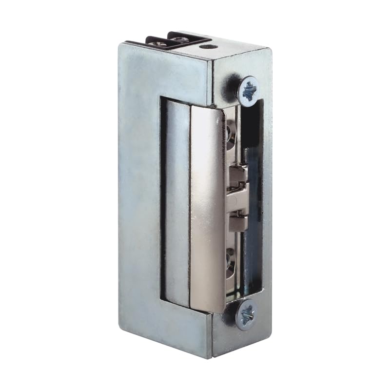 Gâche électrique à rupture 33X11 Izyx - 12V DC - A encastrer - Gris