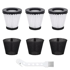 3 Hepa Filter & 3 Sponge Filter