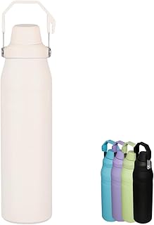 Garrafa de água térmica inox 750ml com alça – parede dupla a vácuo con