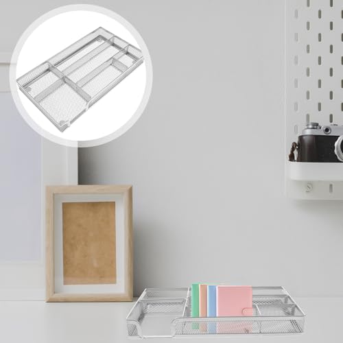 Plateau à 6 compartiments Beavorty pour rangement de bureau et accessoires - 7