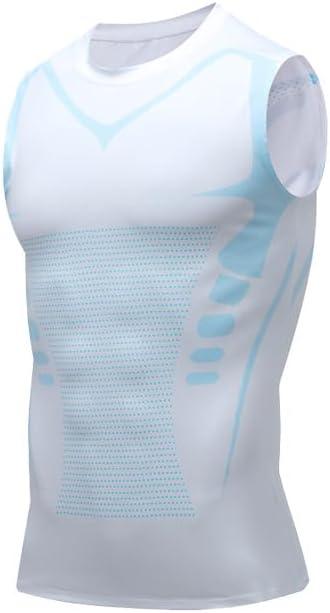 Version Shaping Vest Men, Vitaboost Compression Shirt, Maynox Compression Shirt,Mens Body Shaper Slimming Vest