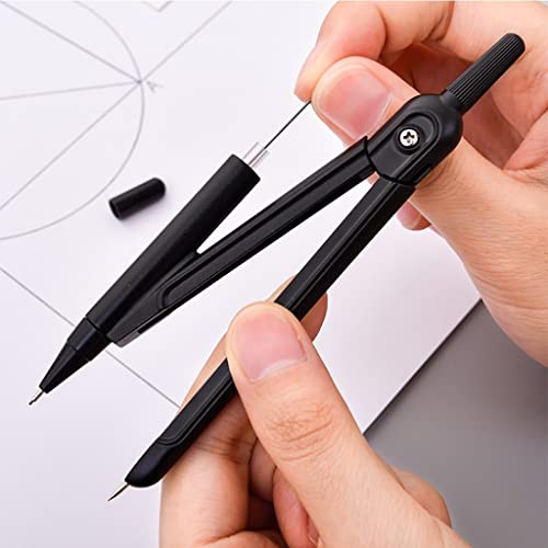 Kit per geometria, set matematico con bussola, goniometro, matita per studenti di disegno