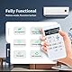 GOUYESHO Geeignet für Toshiba BRCASX11EC Ersatz KlimaanlageFernbedienung Kompatibel mit Toshiba Klimaanlage BRC-ASX11E-C RAS-05BKVG-E RAS-07BAVG-E RAS-10BAVG-E RAS-16BAVG-E