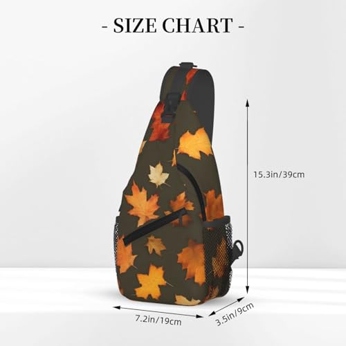 Mochila cruzada MYPIKY camuflaje otoño unisex miniatura 3
