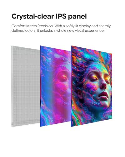 Image of P10 28'' UHD 4K (3840x2560) Glossy Monitor, IPS Panel, 8-Bit Color, 99% sRGB, 96% DCI-P3, 60Hz, 163PPI, HDR, 1200:1 Contrast, Low Blue Light, Eye Care (Minimalist - with Stand)