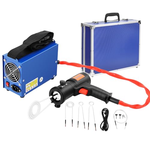 1500W Magnetische Induktionsheizgerät 750℃ induktionsheizung kfz Induktionsheizer induktionswärmer mit 4 Heizspulen