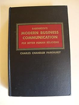 Hardcover Babenroth's Modern Business Communication for Better Human Relations Book