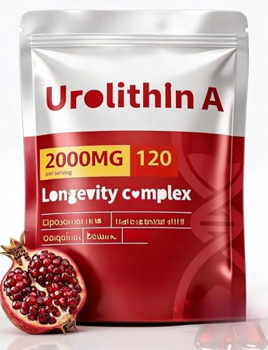 Urolithin A complément alimentaire de 120 capsules pour la fatigue