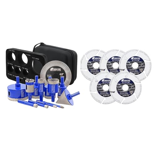 Kit de brocas diamantadas para porcelana y mármol 13 piezas miniatura 1