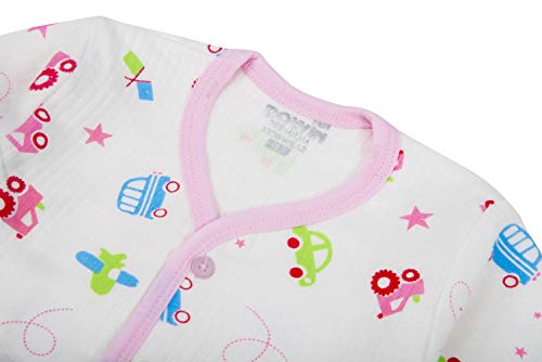 Image of Dowin Cotton Rich Front Open Baby Night Suit