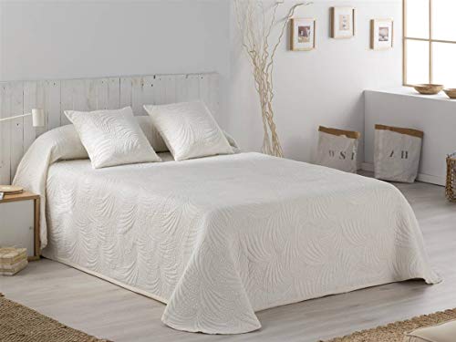 Tejidos JVR - Colcha piqué Lido - Cama 90 cm - Color Beig