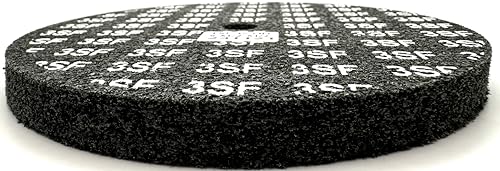 Image of EXL Unitized Wheel, Silicon Carbide, 6 inch Diameter x 1 /2 inch Wide x 1 /2 inch Arbor, 3S Fine | (Pack of 1)