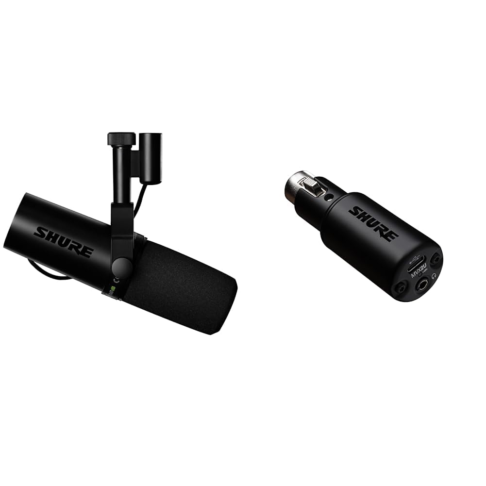 Amazon | SHURE ダイナミックマイク SM7dB プリアンプ搭載