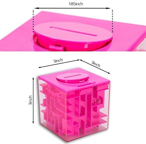 Acekid Money Maze Puzzle Box, Great Money Gift Holder Box, Fun Maze Puzzle Games for Kids and Adults