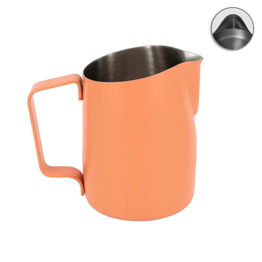 WPM #22 Slow Pour Extra Round Spout Milk Frothing Pitcher | 450 ML