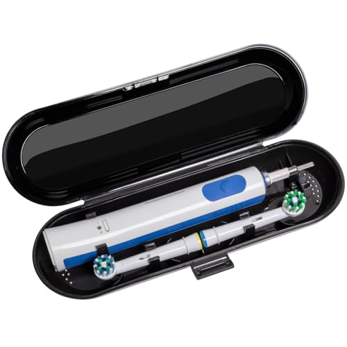 Nincha Estojo De Viagem Para Escova Dentes Elétrica Oral B E Philips Sonicare, Preto