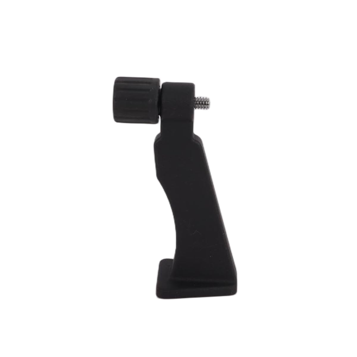 Adaptateur pour trépied de jumelles avec filetage 1/4 pouce – Métal, noir pour télescope et jumelles