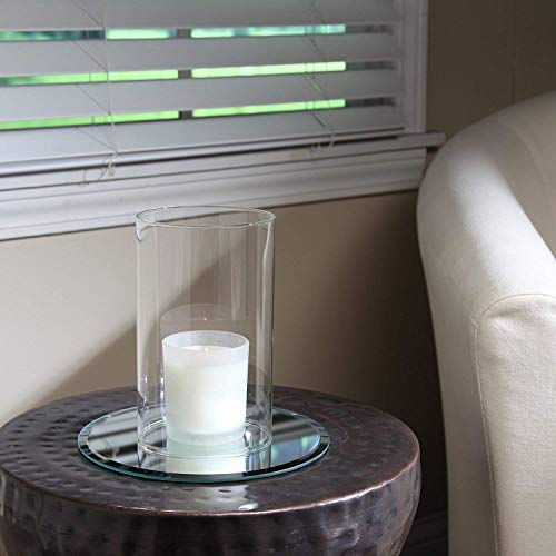 KETELAMP Hurricane Candle Holder Glass, Open Ended Glass, Bottomless