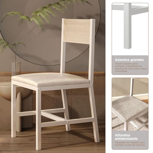 Reviews de Comedor Blanco Con Gris comprados en linea. 24 Imagen adicional