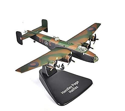 Seven Secrets | Die-cast Model Handley Page Halifax Bomber of WWII Aircraft Plane Scale:1:144 | JJ02